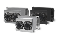 1966-67 Chevelle Lsx Double Pass Crossflow Aluminum Radiator and Shroud