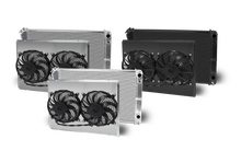 Chevelle Lsx Double Pass Crossflow Aluminum Radiator and Shroud