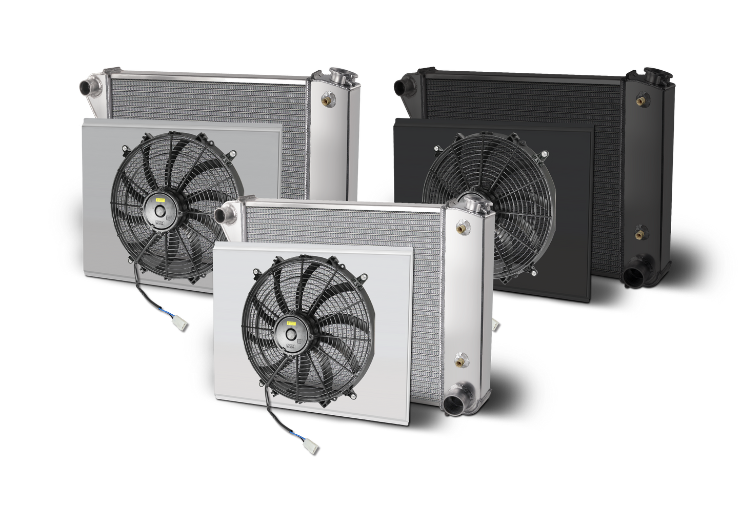 1968-74 Nova Aluminum Radiator and Shroud