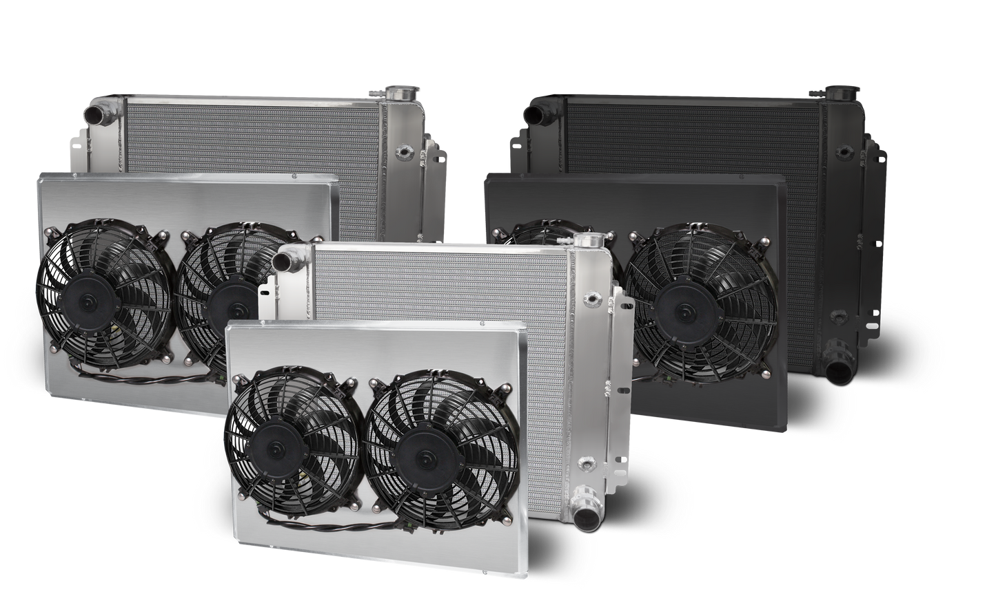 1962-1967 Nova Aluminum Radiator and Shroud