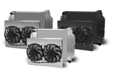 1962-1967 Nova Aluminum Radiator and Shroud