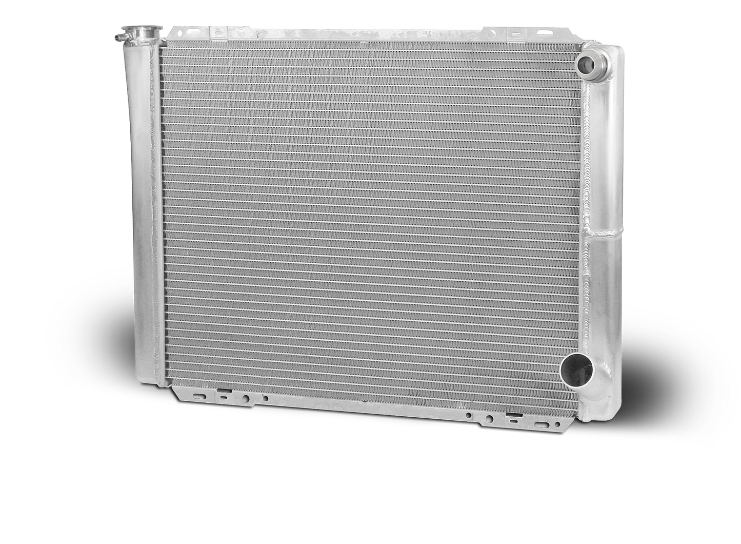 Aluminum Radiator Circle Track 26 Inch Double Pass Chevy One 16AN Inlet