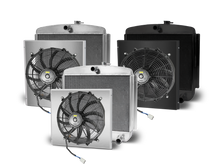 1949-54 Chevy Car Aluminum Radiator - Chevy Engine