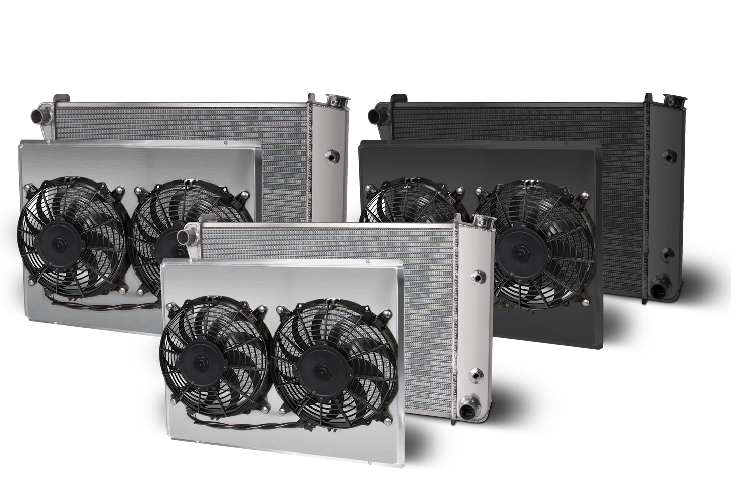 1970-81 Camaro Chevy Aluminum Radiator and Shroud