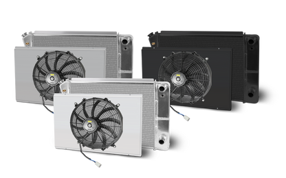 1967-72 GM Truckblazer LS Swap Aluminum Radiator and Shroud