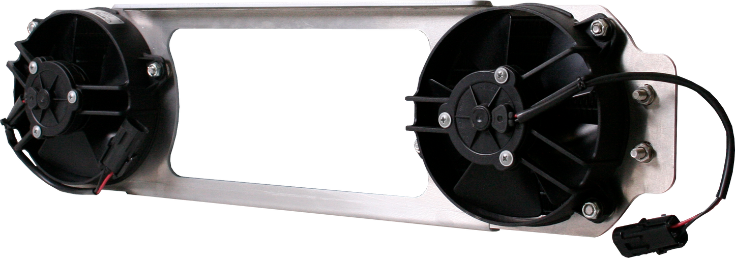 Aluminum  Fan Shroud  For 80275NDP   2003-04 Mustang Cobra  (L - 24-1/8”) X (W - 2-3/8”) X (H - 6”)