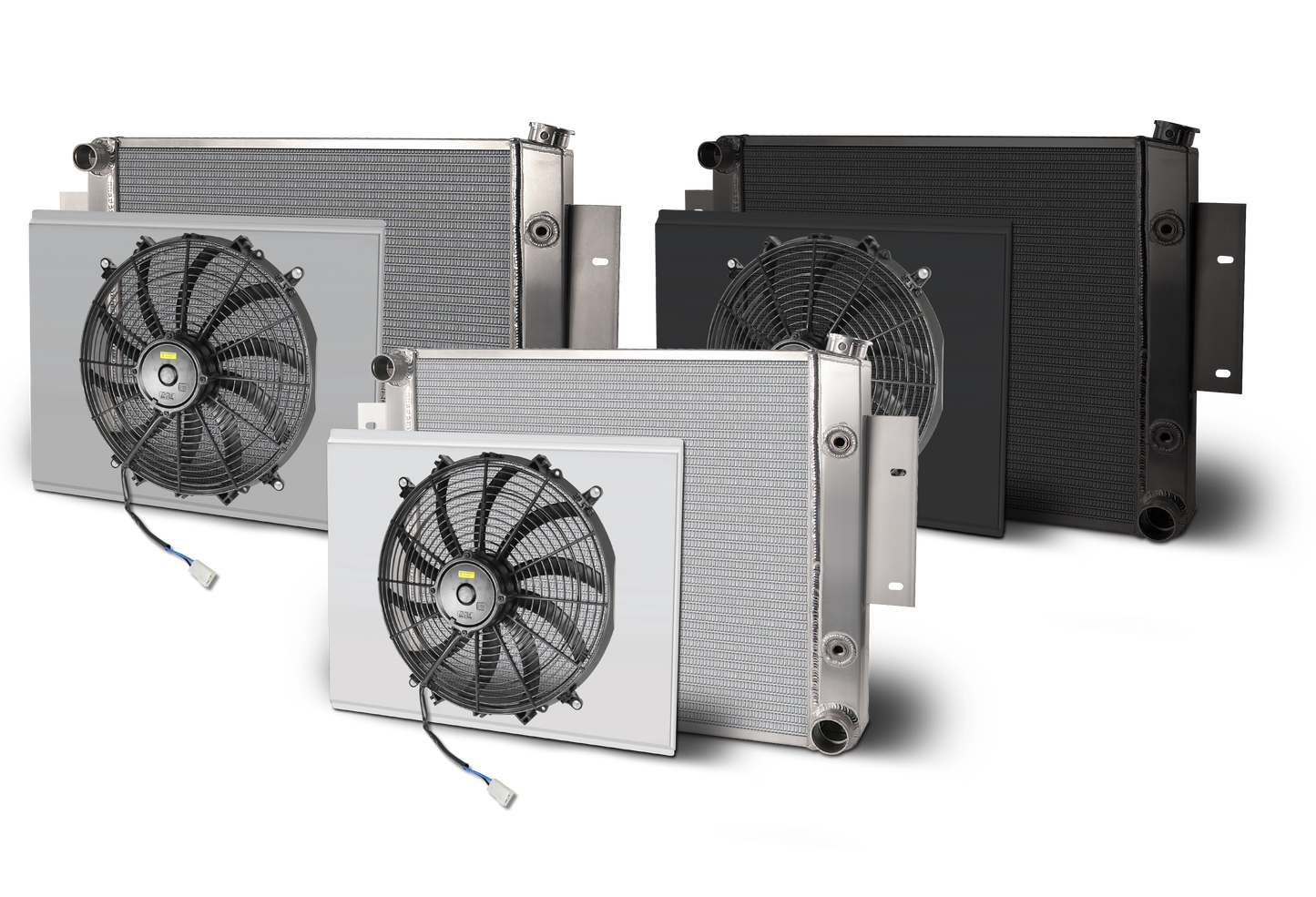 1964-67 GTO Aluminum Radiator and Shroud