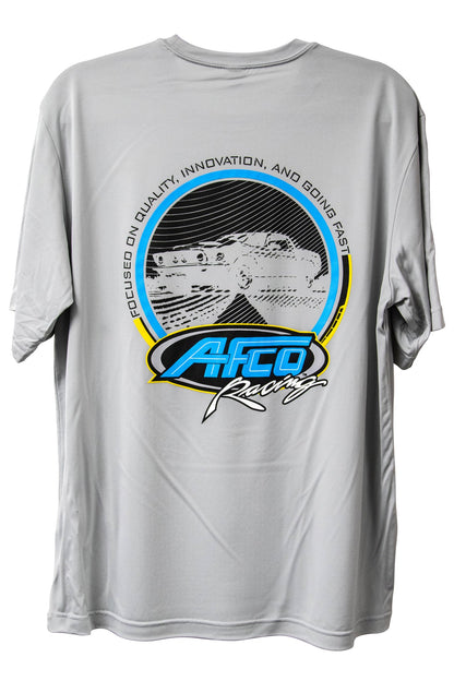 AFCO Moisture-Wicking T-Shirt - Silver