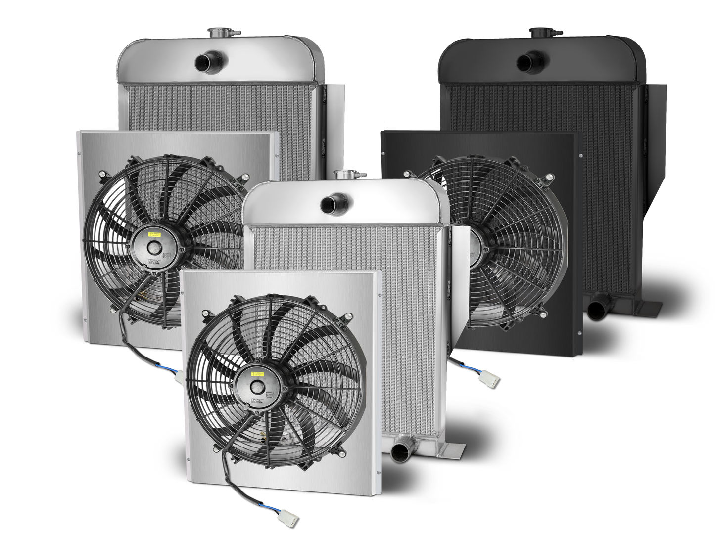 1949-53 Ford Aluminum Radiator - Chevy Engine