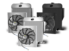 1949-53 Ford Aluminum Radiator - Chevy Engine