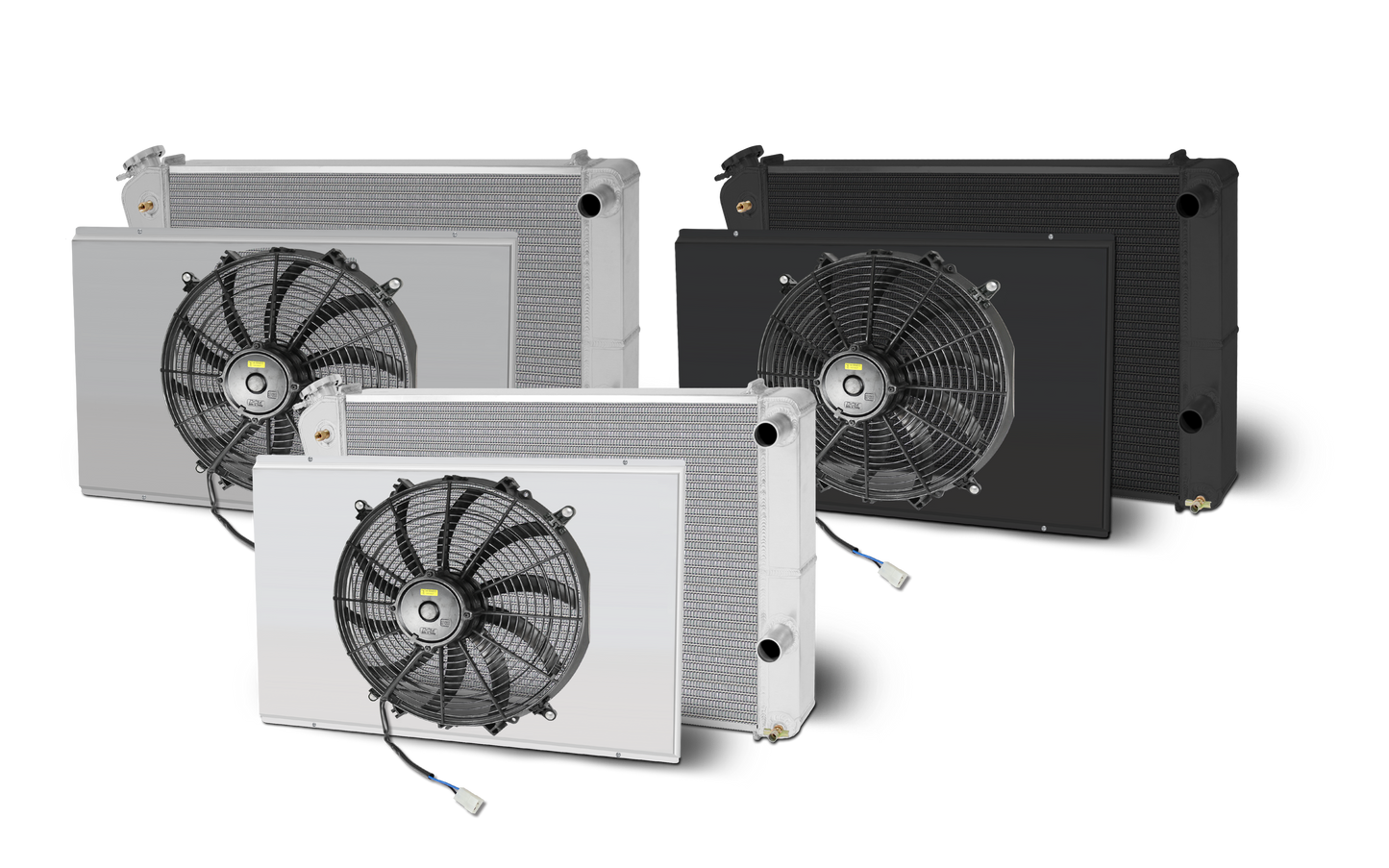 1978-81 Lemans 1978-87 Monte Carlo Lsx Double Pass Aluminum Radiator and Shroud