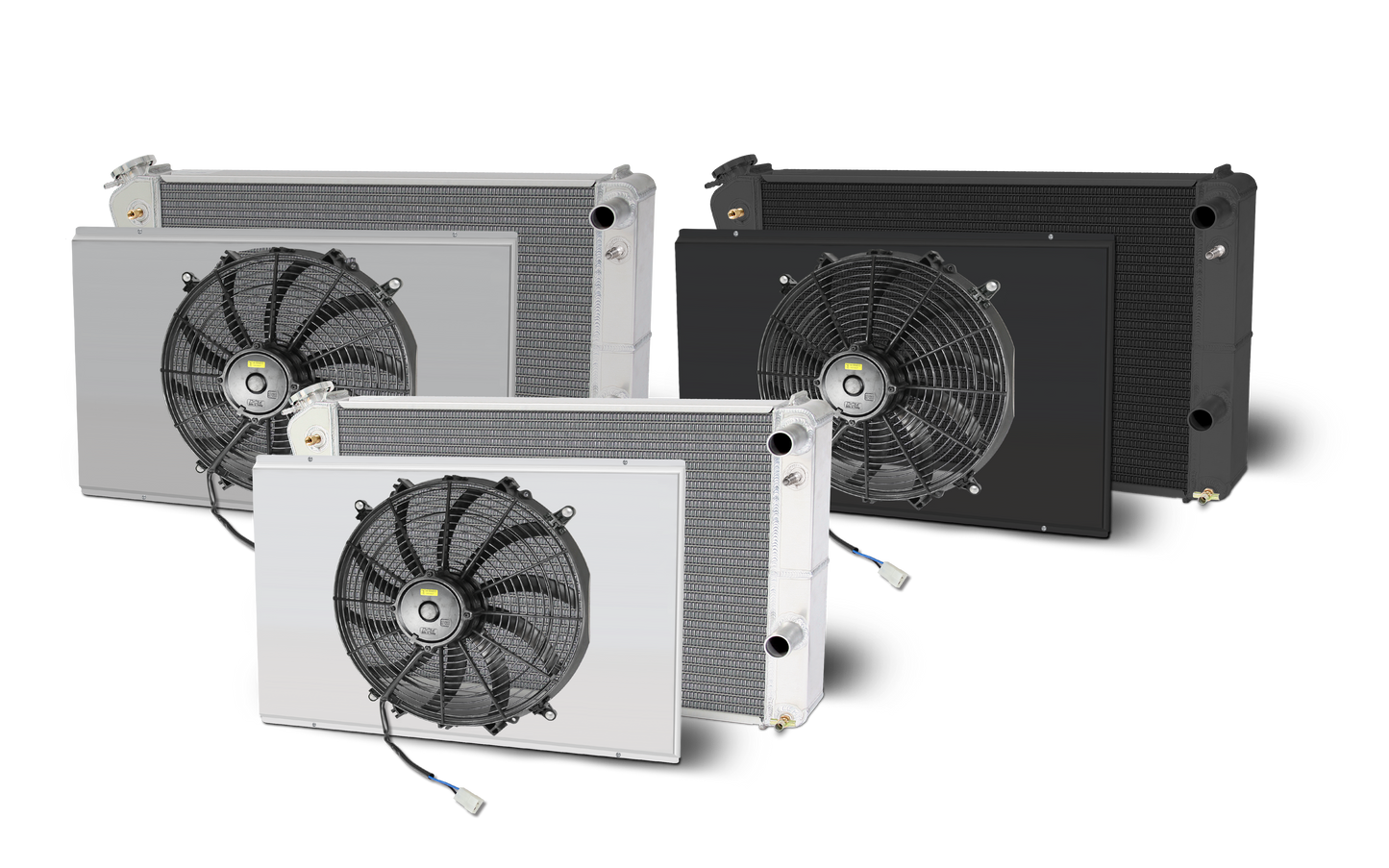 1982-92 Camaro Lsx Double Pass Aluminum Radiator and Shroud