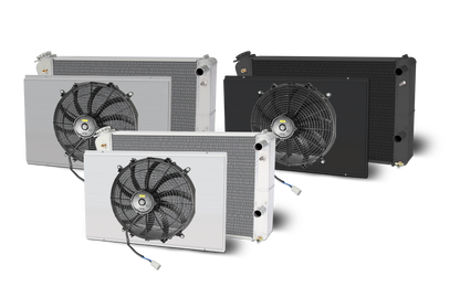 1982-92 Camaro Lsx Double Pass Aluminum Radiator and Shroud