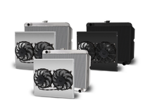 Mopar A, B & E Body Aluminum Radiator and Shroud