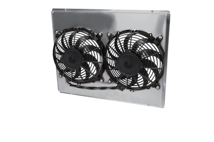 1970-81 Camaro Lsx Double Pass Crossflow Aluminum Radiator and Shroud