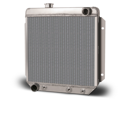 1964.5-66 Mustang Aluminum Radiator and Shroud - Driver Side