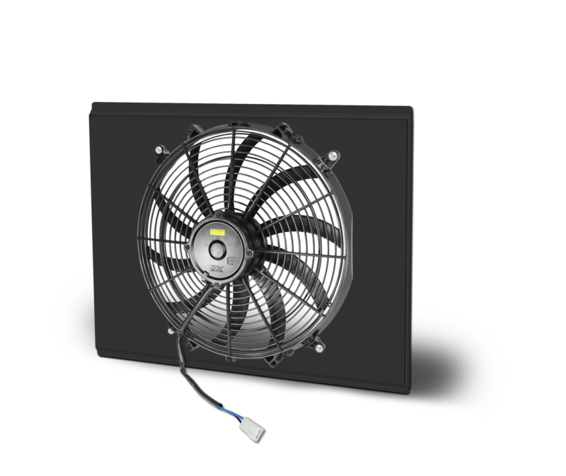 1973-76 Corvette Chevy Aluminum Radiator and Shroud