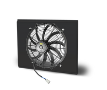 1973-76 Corvette Chevy Aluminum Radiator and Shroud