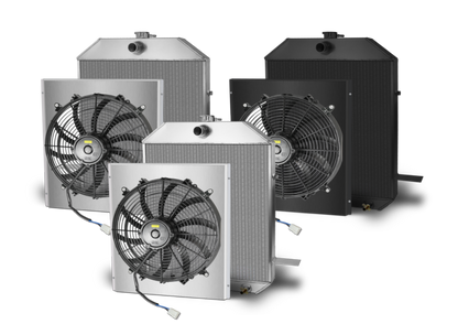 Ford Deluxe Aluminum Radiator and Shroud