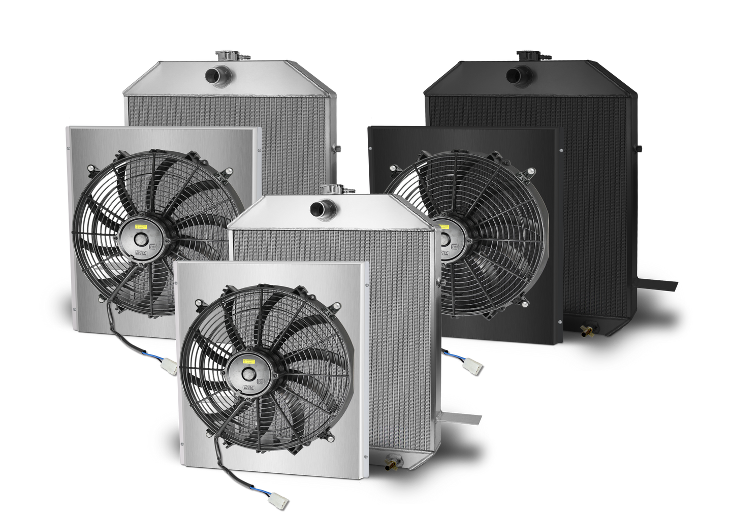 Ford Deluxe Aluminum Radiator and Shroud