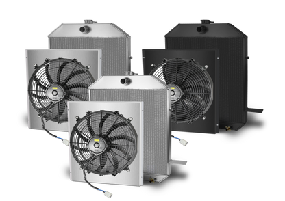 Ford Deluxe Aluminum Radiator and Shroud