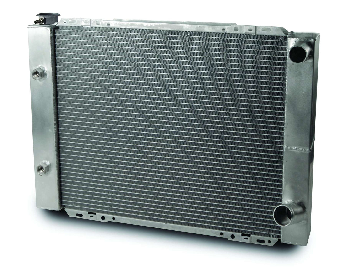 Aluminum Radiator Circle Track 27.5 Inch Double Pass Chevy With Oil Cooler