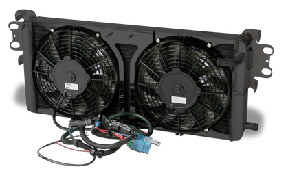 2007 - 2012 Shelby GT500 Double Pass Aluminum Heat Exchanger With Fans