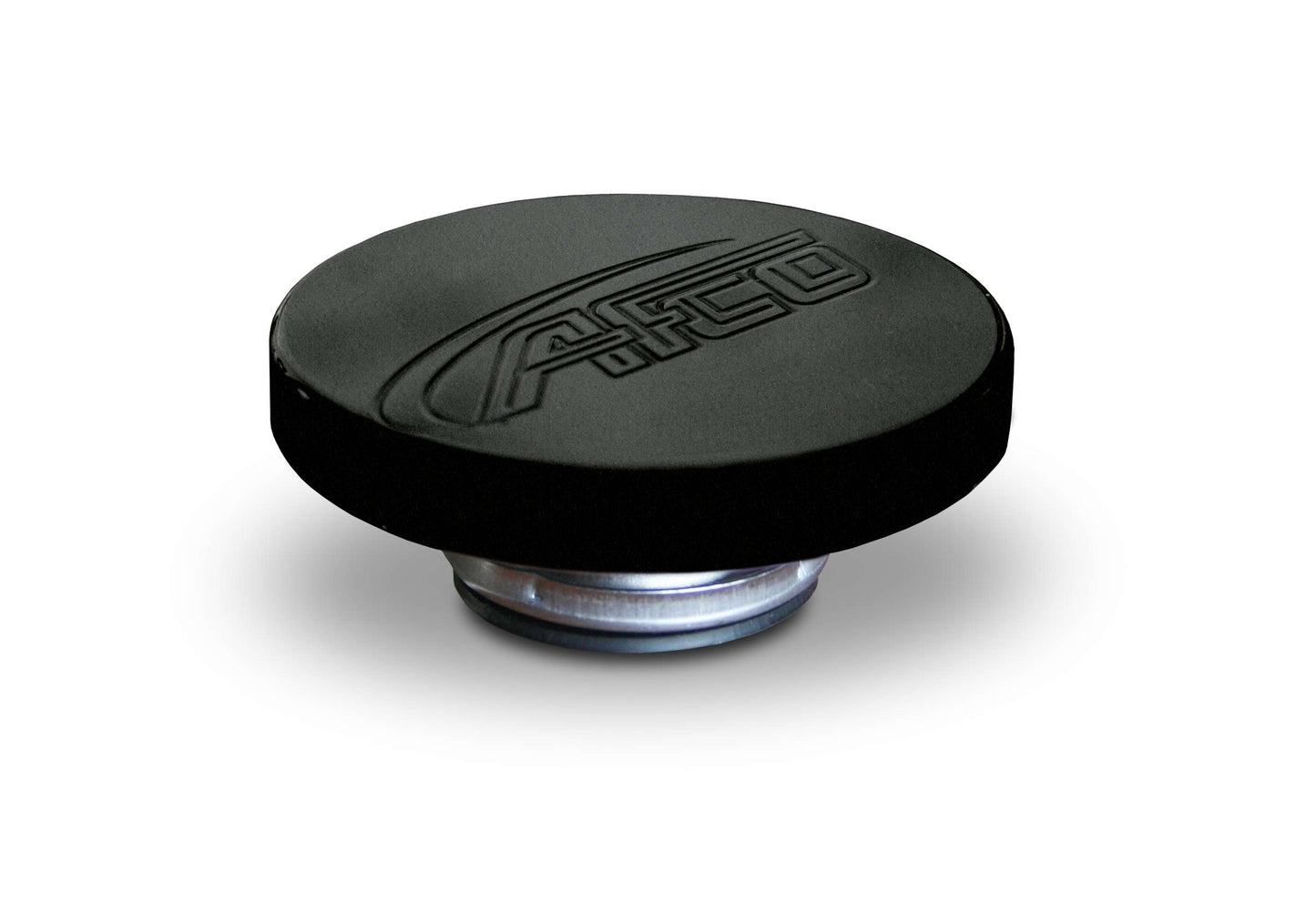 Billet   Aluminum  Radiator   Cap  Logo  Black