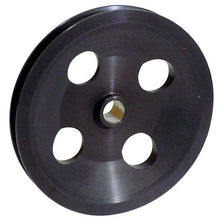 Aluminum Power Steering Pump Pulley 6 Inch Diameter V-Belt Design