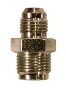 Steel Power Steering Box Fitting Large 11/16 Inch - 16 Up To 1979 GM Steering Box  Pressure Flare Type