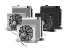 1964.5-66 Mustang Aluminum Radiator and Shroud - Driver Side