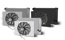 1973-76 Corvette Chevy Aluminum Radiator and Shroud