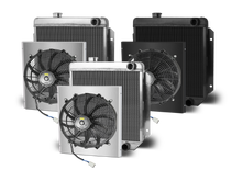 1964.5-66 Mustang Aluminum Radiator and Shroud - Passenger Side