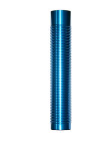 Aluminum  Small Body Monotube  7 Inch  Blue