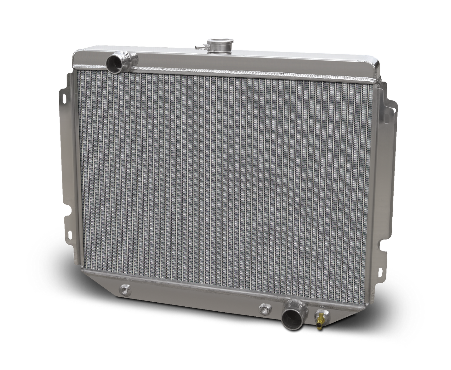 1966-67 Chevelle Aluminum Radiator and Shroud