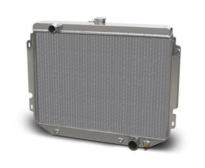 1966-67 Chevelle Aluminum Radiator and Shroud