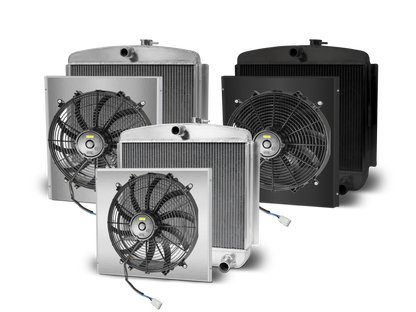 1949-54 Chevy Car Aluminum Radiator - Chevy Engine