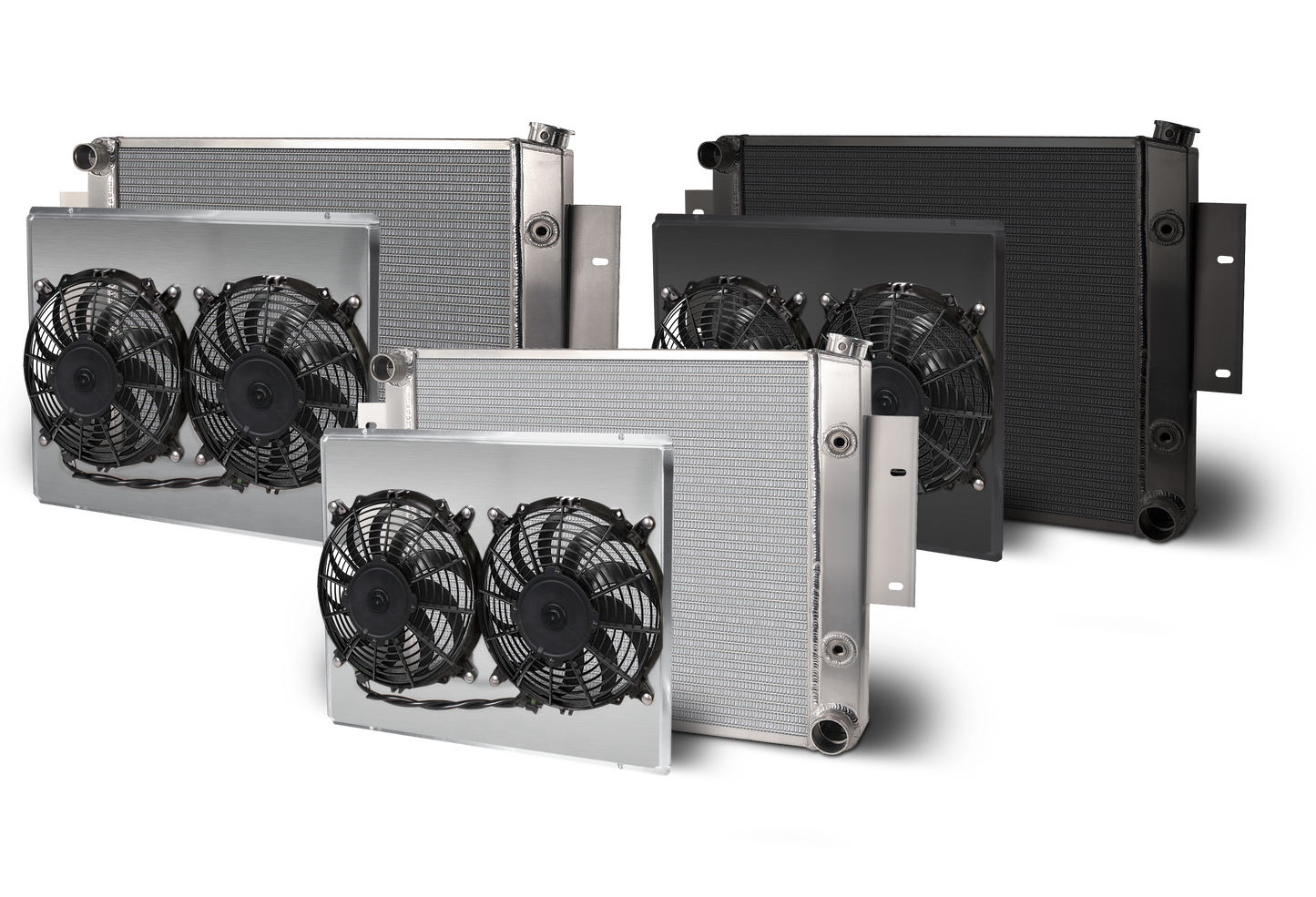 1964-67 GTO Aluminum Radiator and Shroud