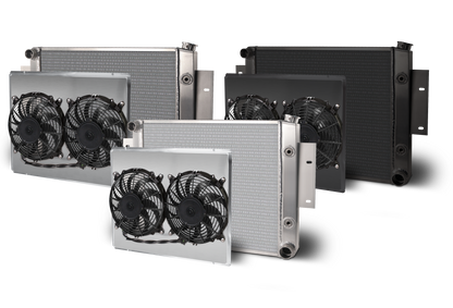 1964-67 GTO Aluminum Radiator and Shroud