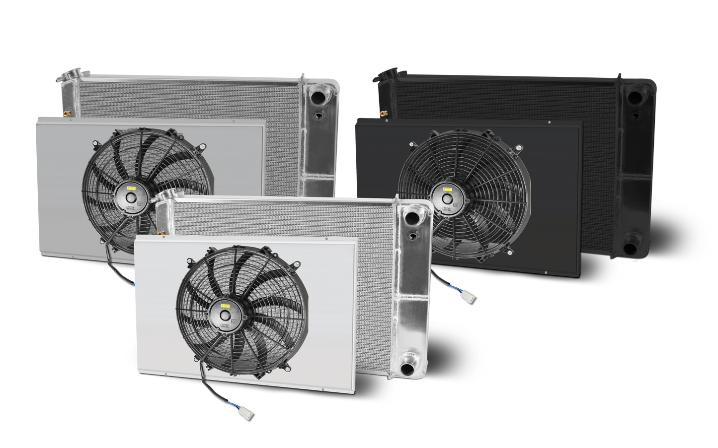 1973-87 GM Truckblazer Aluminum Radiator and Shroud