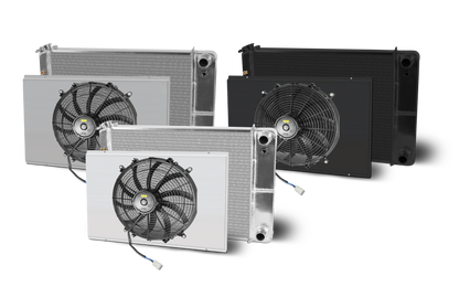 1973-87 GM Truckblazer Aluminum Radiator and Shroud