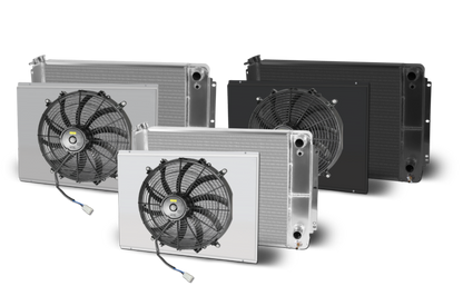 1962-67 Nova Swap Lsx Double Pass Aluminum Radiator and Shroud