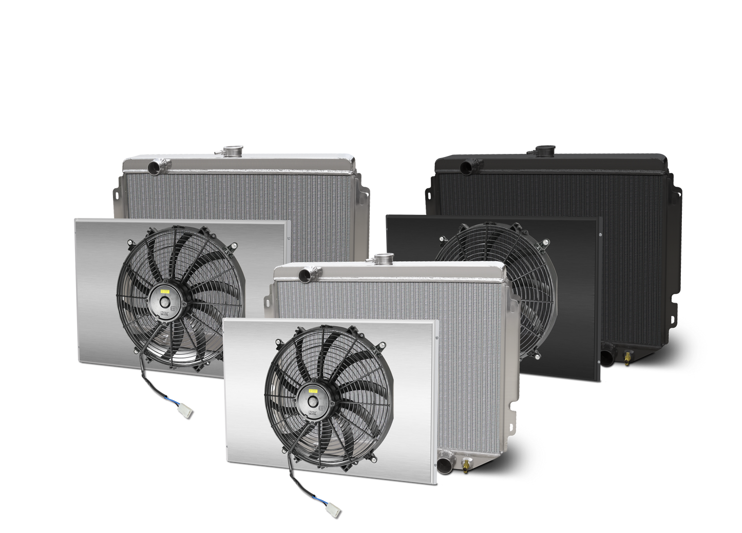 1966-67 Chevelle Aluminum Radiator and Shroud