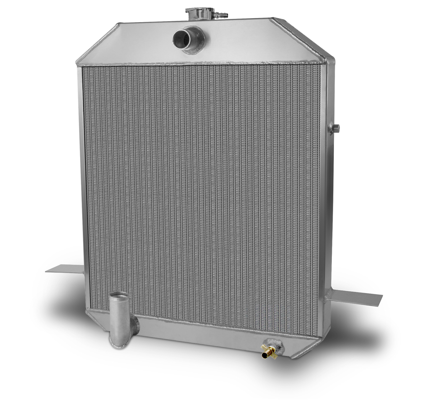 Ford Deluxe Aluminum Radiator and Shroud