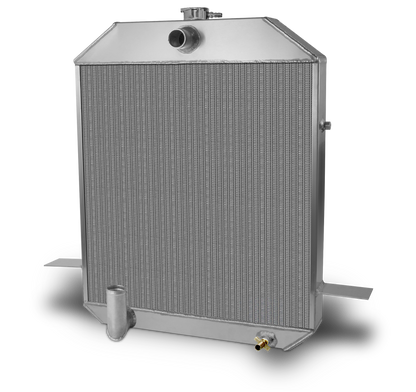 Ford Deluxe Aluminum Radiator and Shroud