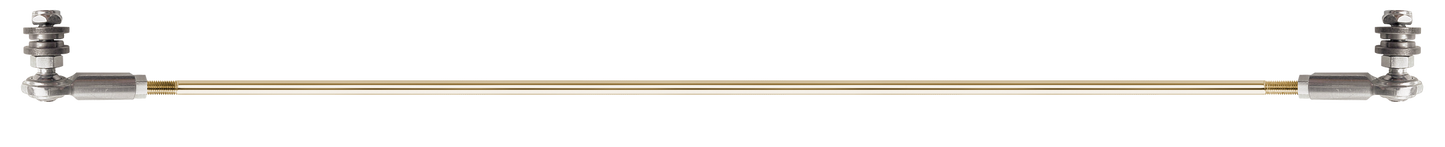 Steel Throttle Rod Kit  24 Inch Rod Length