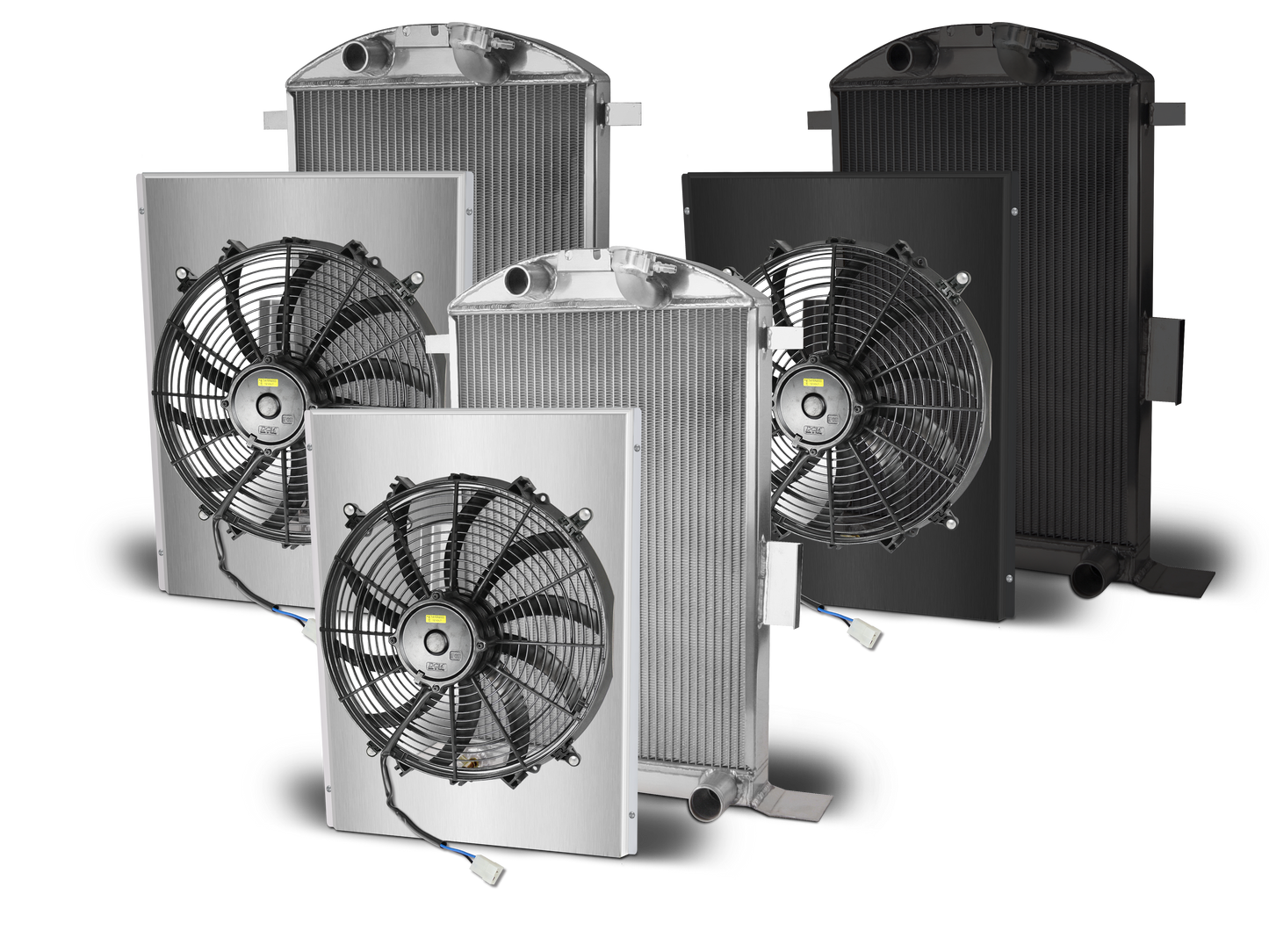 1935 Ford Car Aluminum Radiator Series - Chevy Engine