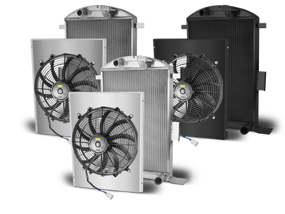 1935 Ford Car Aluminum Radiator Series - Chevy Engine