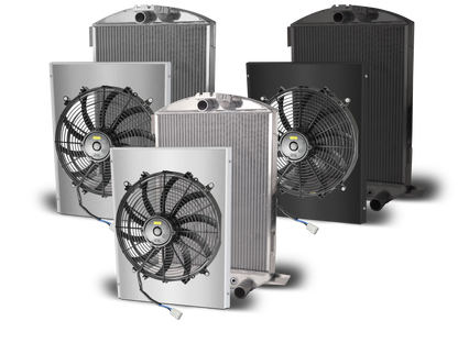 1932 Ford Car Aluminum Radiator Series  - Chevy Engine