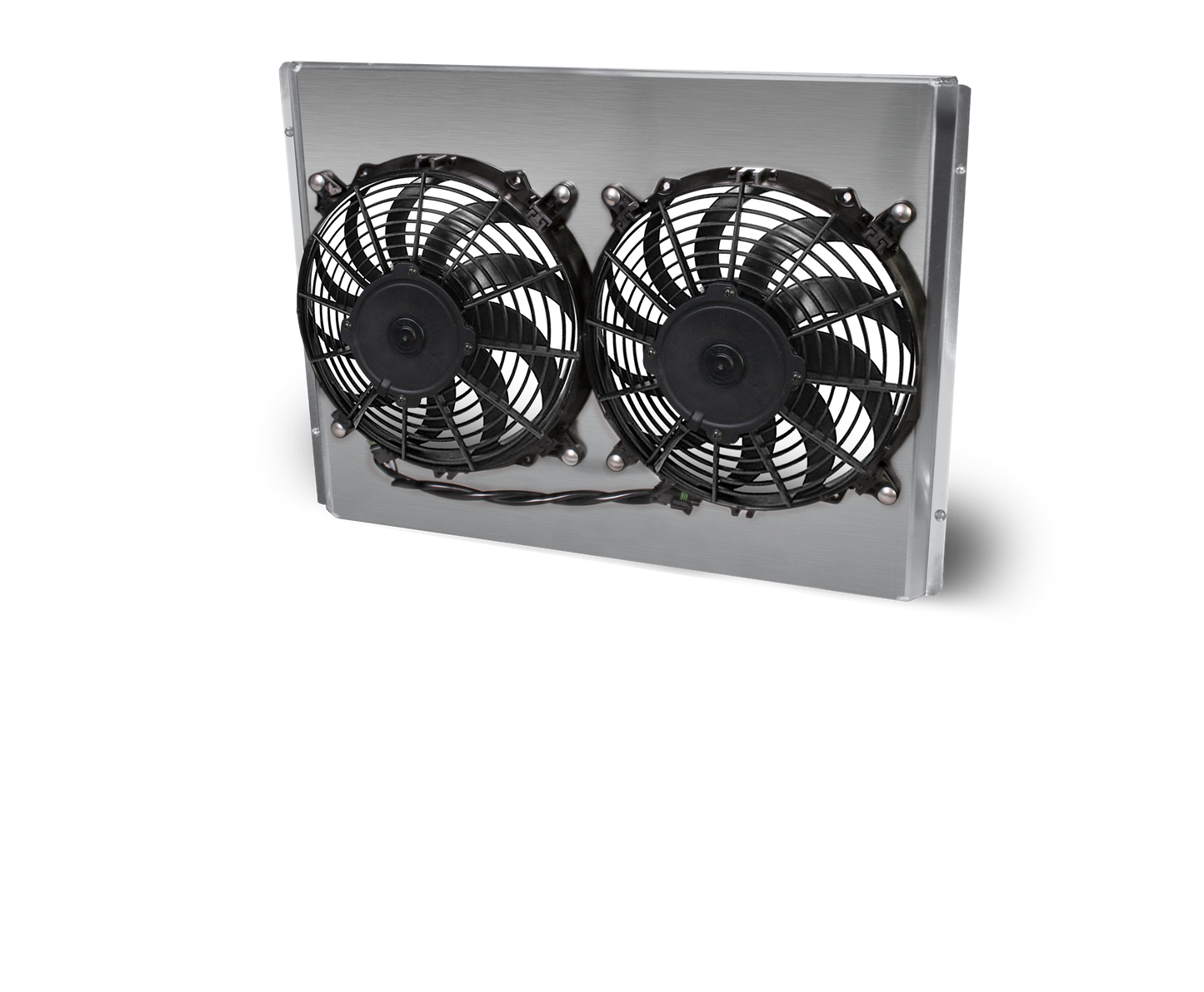 Mopar A, B & E Body Aluminum Radiator and Shroud